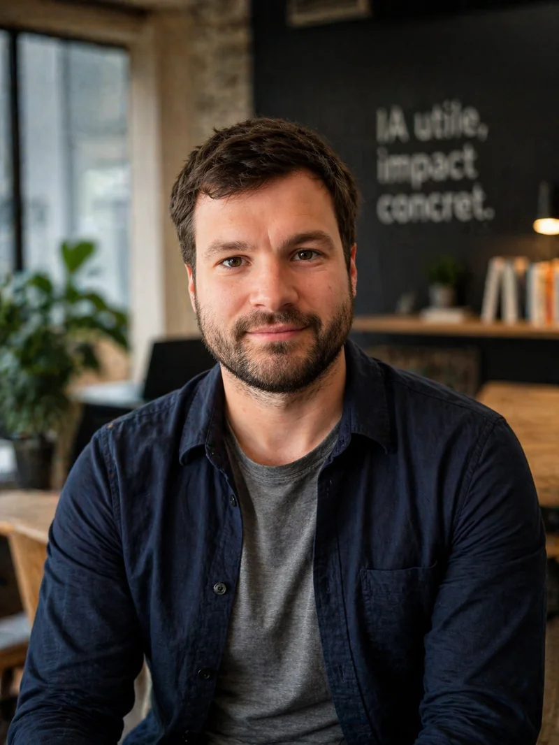 Baptiste Creux, consultant numérique à Quimper